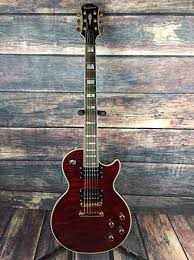 Used Epiphone 2014 Les Paul Custom Prophecy Plus Gx With Hard Shell Case Epiphone Toys In The Attic Acoustic Electric Guitar