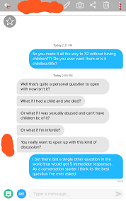 How on earth do i get a conversation started, to make her notice me! Let The Conversation Begin Tinder