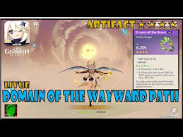 Genshin Impact Domain Of The Wayward Path Puzzle Guide Youtube