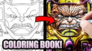 Hulk, spiderman, iron man, thor, captain america. Dc Comics Artist Inks Colors A Coloring Book Satisfying Youtube