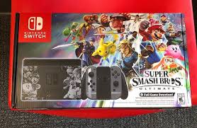 Nintendo Switch Super Smash Bros Ultimate Edition Bundle Brand New Nintendo Console De Jeux Video Jeux Video Jeux