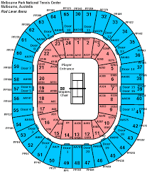 52 Reasonable Melbourne Rod Laver Arena Seating Chart