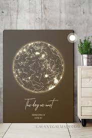 Personal Star Map By Date And Location Star Map Constellation Chart Night Sky Personalized L Star Map Constellations Constellation Art Going Away Presents