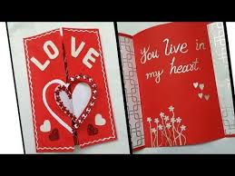 If you really love making handmade cards, definitely pick up a pack of blank cards (or cardstock) next time you're at the craft store. Easy Handmade Love Cards