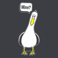 Dumb Bird From Finding Dory Mine Seagulls T Shirt Funny Paintings Screen Printing Seagull