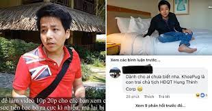 Chính nhờ việc chuyển hướng sang làm youtube và kinh doanh cửa hàng pet shop anh mới có nguồn thu nhập khủng như vậy. Rá»™ Thong Tin Youtuber Khoa Pug La Con Trai Chá»§ Tá»‹ch Cong Ty Ä'á»‹a á»'c HÆ°ng Thá»‹nh Ä'a Co Thong Bao Chinh Thá»©c Ä'á»‹a Ä'iá»ƒm Äƒn Uá»'ng