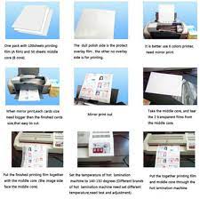 But depending on how much information you need to include, that may not always be practical. Inkjet Printing Pvc Id Card A4 Paper China Id Card A4 Paper Inkjet Card Paper Made In China Com