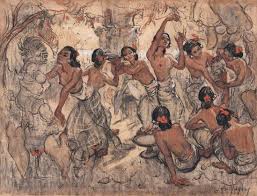  100 Ide Lee Mayeur Di 2021 Lukisan Bali Indonesia