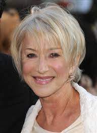 Helen Mirren Hairstyle Helen Mirren Hair Short Hair Styles Short Bob Hairstyles