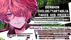 [Genshin Impact] ChildeTartaglia ANGRY FUCKS YOU ROUGHLY! (Male Listener  Pronouns)