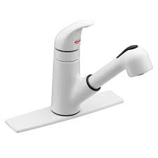 Maybe you would like to learn more about one of these? Moen 87315w White Faucet Kitchen Pullout Spray From The Integra Series Faucetdirect Com
