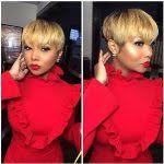 The post love the bob with side bang combo!… appeared first on aloha haircuts. Red Side Part Bob Weave Black Hair Tribe