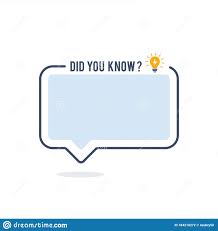 Did You Know Vector Template Post Icon For Social Media Background Fun Fact Blank Template Fyi Vector Stock Vector Illustration Of Explain Frame 184210272