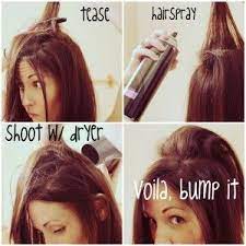 I Am A Hair Blog Teased Hair Bump Hairstyles Volume Hair