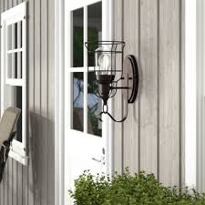 Modern touches to a traditional farmhouse exterior. Laurel Foundry Modern Farmhouse Outdoor Lighting Shop The World S Largest Collection Of Fashion Shopstyle