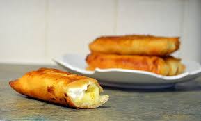 Banana And Cream Cheese Spring Rolls Recipe Recipes Banana Cheesecake Food