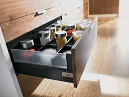 Blum Tandembox Intivo In Terra Black With Boxcover And Frosted Glass Design Elem Contemporary Kitchen Melbourne By Wilson Bradley Houzz