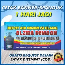 Download spanduk depot air isi ulang cdr. Banner Baner Spanduk Backdrop Baliho Umbul Umbul Usaha Bisnis Warung Depot Air Minum Isi Ulang Shopee Indonesia