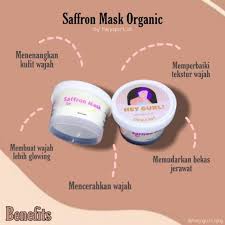 Flashsale Saffron Mask By Heygurl Non Peel Masker Organic Safron Mask Organik Heygurl Bydanaa Id Lazada Indonesia