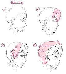 Pin By Claudia Pariachi L On Hair And Looks Anime Drawings Tutorials Drawing Tutorial How To Draw Hair