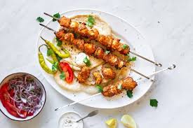 Pomegranate Molasses Chicken Kebabs - Shish Taouk | OMK