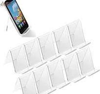 10x Mobile Phone Display Holder Cellphone Stand Retail Show Rack Mounts  Acrylic