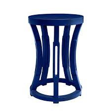 Bungalow 5 Black Side Table Side Table Blue Side Table