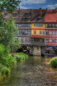 Kramerbrucke Germany The Only Inhabited Bridge North Of The Alps And The Pride Of The City Credit Michael San Visit Germany Germany Wonders Of The World