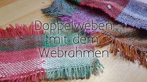 Weben mit webrahmen webrahmen bespannen: Minikurs Doppelweben Mit Dem Webrahmen Chantimanou Handspinnerey