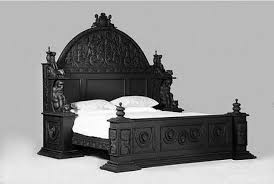 Gothic Black Bed Gothic Bedroom Furniture Gothic Bedroom Gothic Home Decor