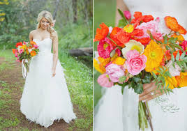 Jen huang charley star via once wed a tailored. Poppy Bridal Bouquet Spring Floral Inspiration 100 Layer Cake