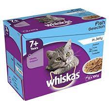 Whiskas Senior Fish Selection In Jelly 12 X 100 G Pack Of 4 Total 48 Pouches Be Sure To Check Out This Awesome Pr Cat Food Cat Food Coupons Cat Food Allergy