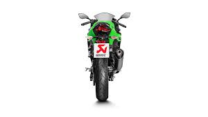 Check out expert reviews, images, videos and set an alert for upcoming kawasaki motorcycles launches at gasoline (1 variant). Kawasaki Ninja 250 2019 Slip On Line Titanium Akrapovic Motorcycle Exhaust