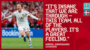 Mikkel damsgaard er lille og tynd, som jeg var i hans alder. Uefa Euro 2020 Pa Twitter Youngest Danish Player To Score At A Euro Round Of 16 Mikkel Damsgaard Euro2020