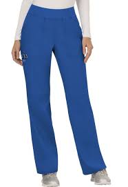 Ww110 Cherokee Workwear Revolution Womens Mid Rise Straight Leg Pull On Pants