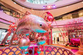 cny 18 ifc mall decor lunar new year 2018 newyear