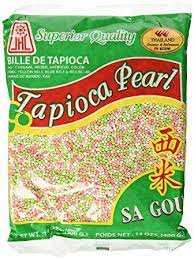 You will need water, dark sugar, and tapioca starch. Tapioca Pearl Rainbow Color Tiny 14oz Amazon Com Grocery Gourmet Food