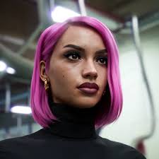 These are some hair colour tests I did a while ago and thought they were  worth sharing. What colour is your favourite? . . . # portrait #hair  #haircolor #render #realistic #bobhaircut #