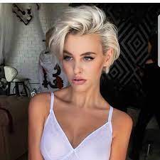Pixiecut Shorthair Blogger Nothingbutpixies Instagram Photos And Videos Pixie Sac Kadin Kisa Sac Yeni Sac
