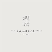 The Farmer S Table Logo Design Inspiration Simple Boutique Rustic Farm Logo Design Logo Design Inspiration Simple Unique Logo Design