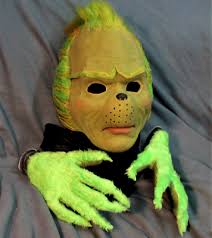 GRINCH 2 GLOVES cosplay Christmas Costume Halloween Christmas night Jack ko  FX