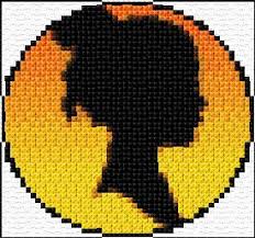 Skeleton kiss cross stitch pattern for immediate download. Ann Logan 10 Free Patterns Online Jungle 1270