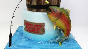 The fish figurine is also a magnet! How To Make A Fondant Fish Cake Decoration Behind The Scenes Youtube