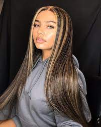 Sunber Blonde Highlight Piano Color 13x4 Straight Lace Front Human Hair Wigs With Baby Hair For Women Fast Shipping Hair Streaks Hair Color Streaks Wig Hairstyles