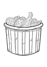 Eso es lo que debe haber pensado la cadena kfc para abrir este restaurante en. Kfc Bucket Coloring Book Razukraski Com