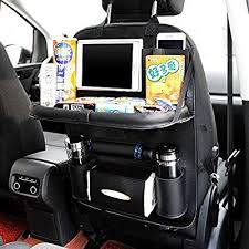 Amazon Com Jauto Car Back Seat Organizers Pu Leather Back Seat Organizer For Kids Toy Bottles Car Seat Organizer Backseat Car Organizer Kids Toy Organization