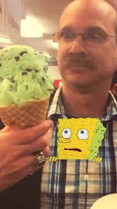 Sponge Bob Ice Cream Cone