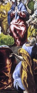 Van der maes appartient au cycle des mystères de la vie du christ provenant de l'abbaye fiche objet n°36734 : Le Greco Sublime L Appel Des Apotres A La Pentecote