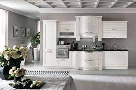 Prestige Kitchen In White With Swarovski Crystal Kitchen Cabinets Kitchen Classic Kitchens
