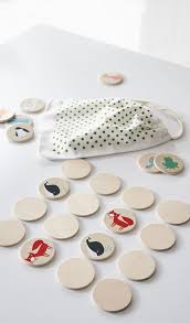 Jeu De Memo En Bois Multicolore Vertbaudet Jeux Diy Jeux Cadeau Enfant Diy
